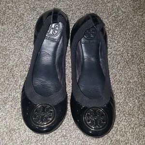 Tory Burch Caroline Patent Leather Flats
